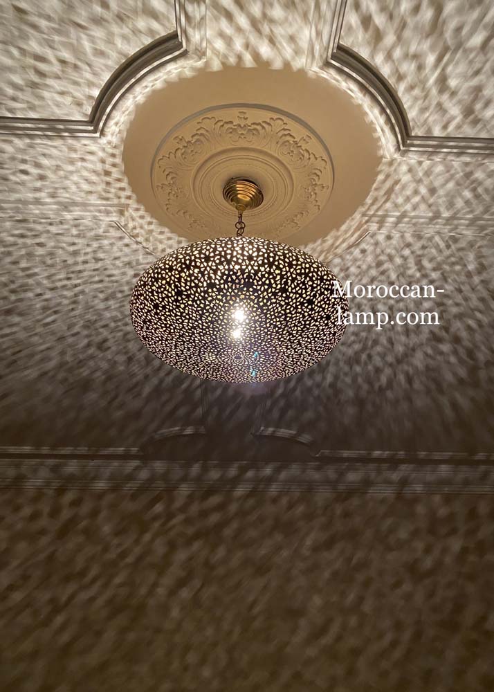 plafond de lampe marocaine, Vintage Antique
